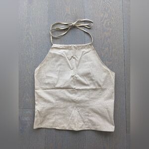 Banana Republic Women's Cream Halter Top Size XS